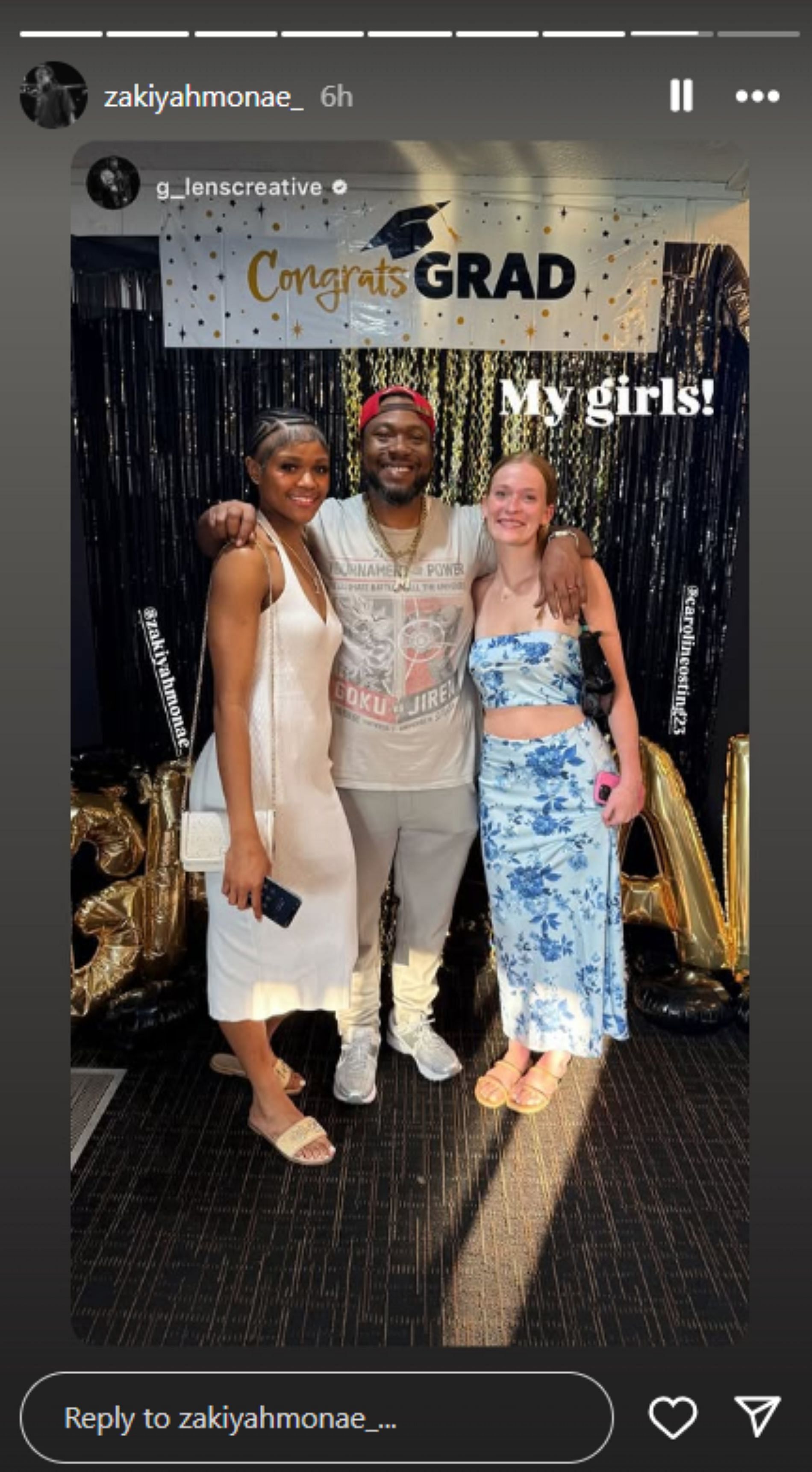Image via Instagram @zakiyahmonae_